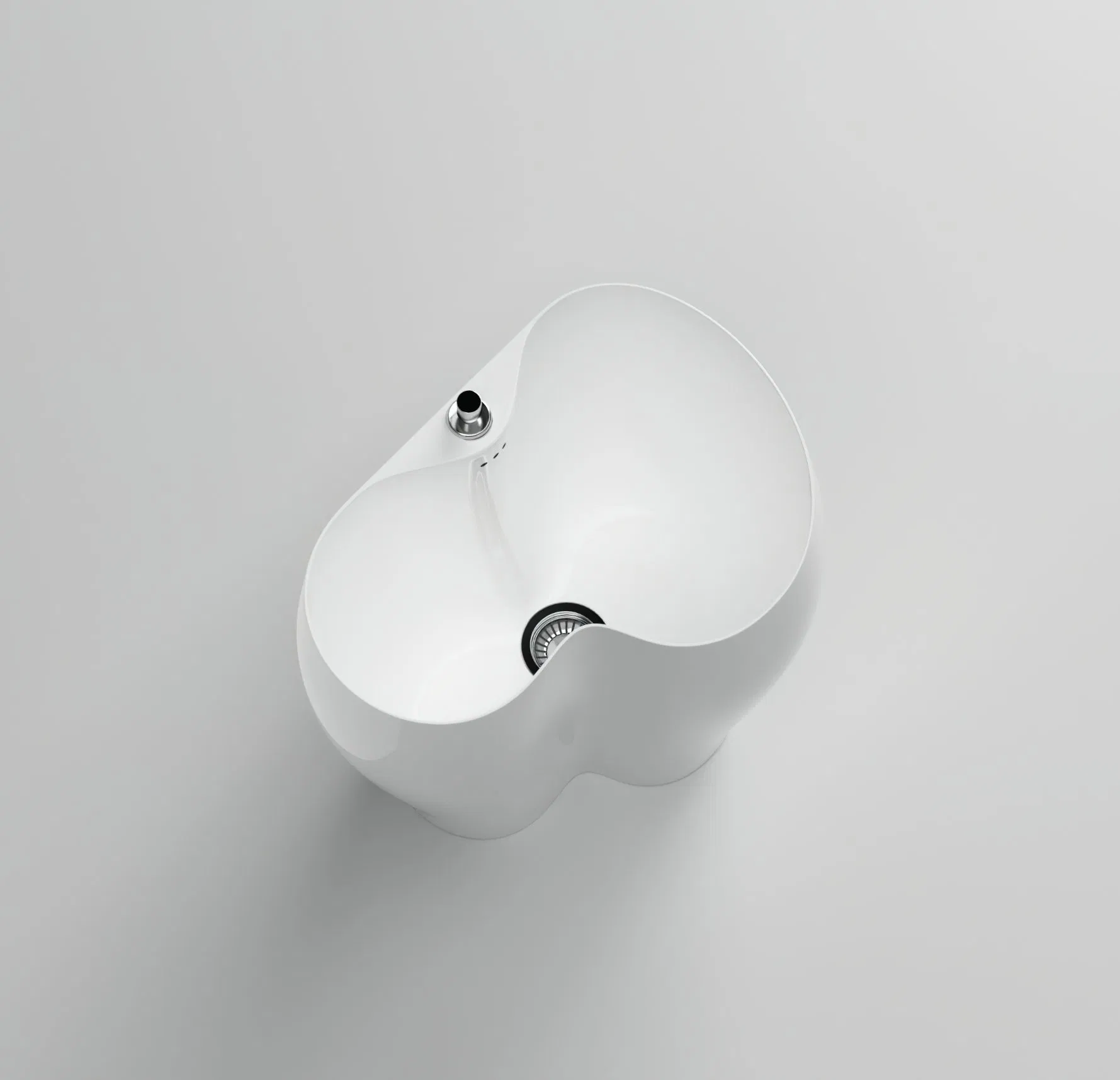 Sanitary Ware Hotel Household Modern Design Irregular Shape Mop Tub White Color Mop Pool Export Mop Basin Sink