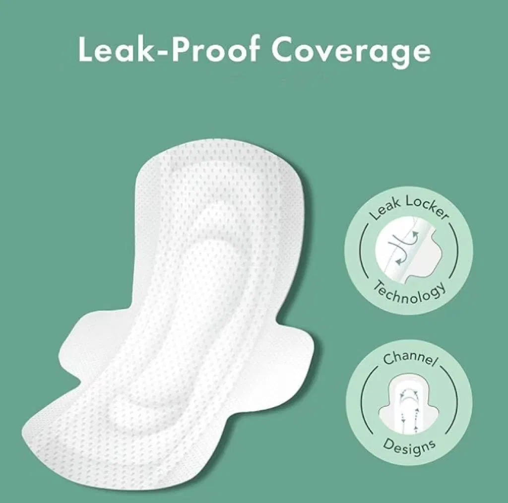 Organic Wholesale Biodegradable Sanitary Pads Ultra Thin Sanitary Napkin Manufacturer Ladies