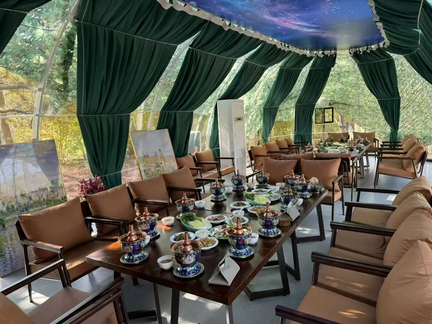 Factory Direct Supply Hot Selling Stylish Star Ceiling Panels Fiber Optic Lighting Starry Sky Roof 60cm*120cm/PCS