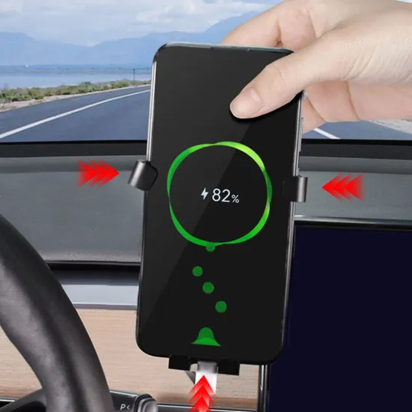 Ultra Stable Clip Car Mount Compatible Car Mount Compatible Quick-Release Mobile Holder Tg007_22