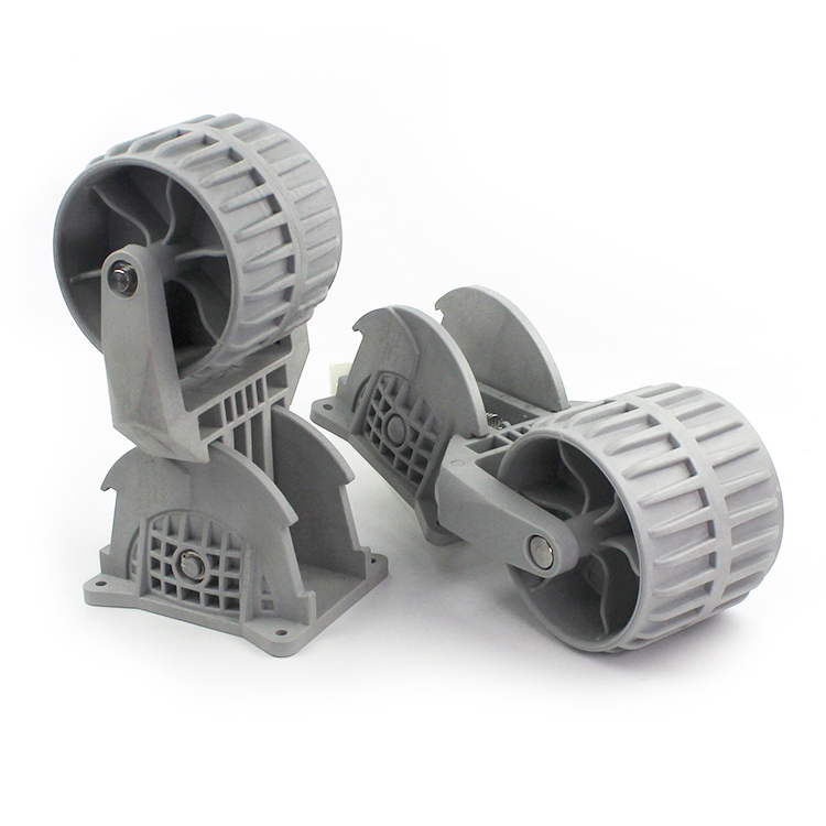 Flip-up Inflatable Boat Wheels Dinghy Wheels 2PCS for Boat Trailer