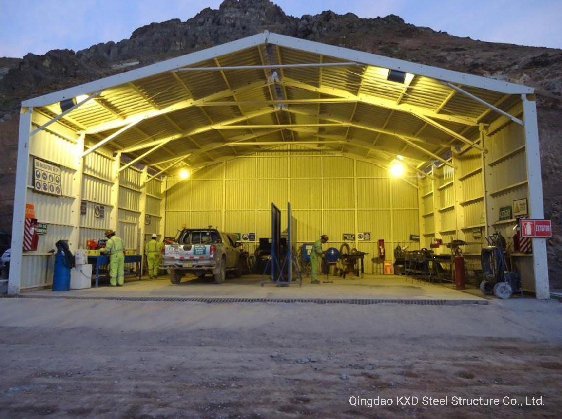 Metallic Steel Construction Hangar Shed