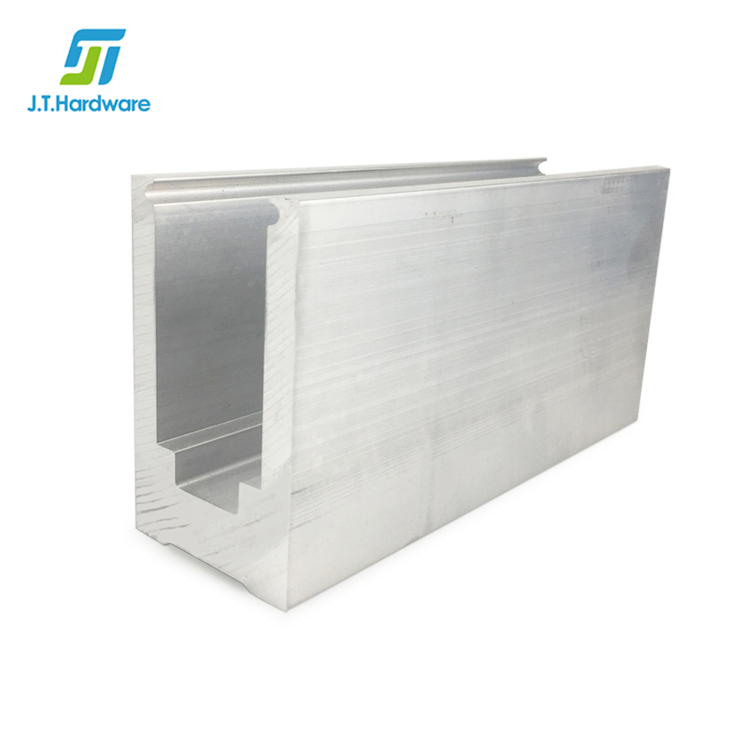 Heavy Duty Aluminum Balcony Glass Railing