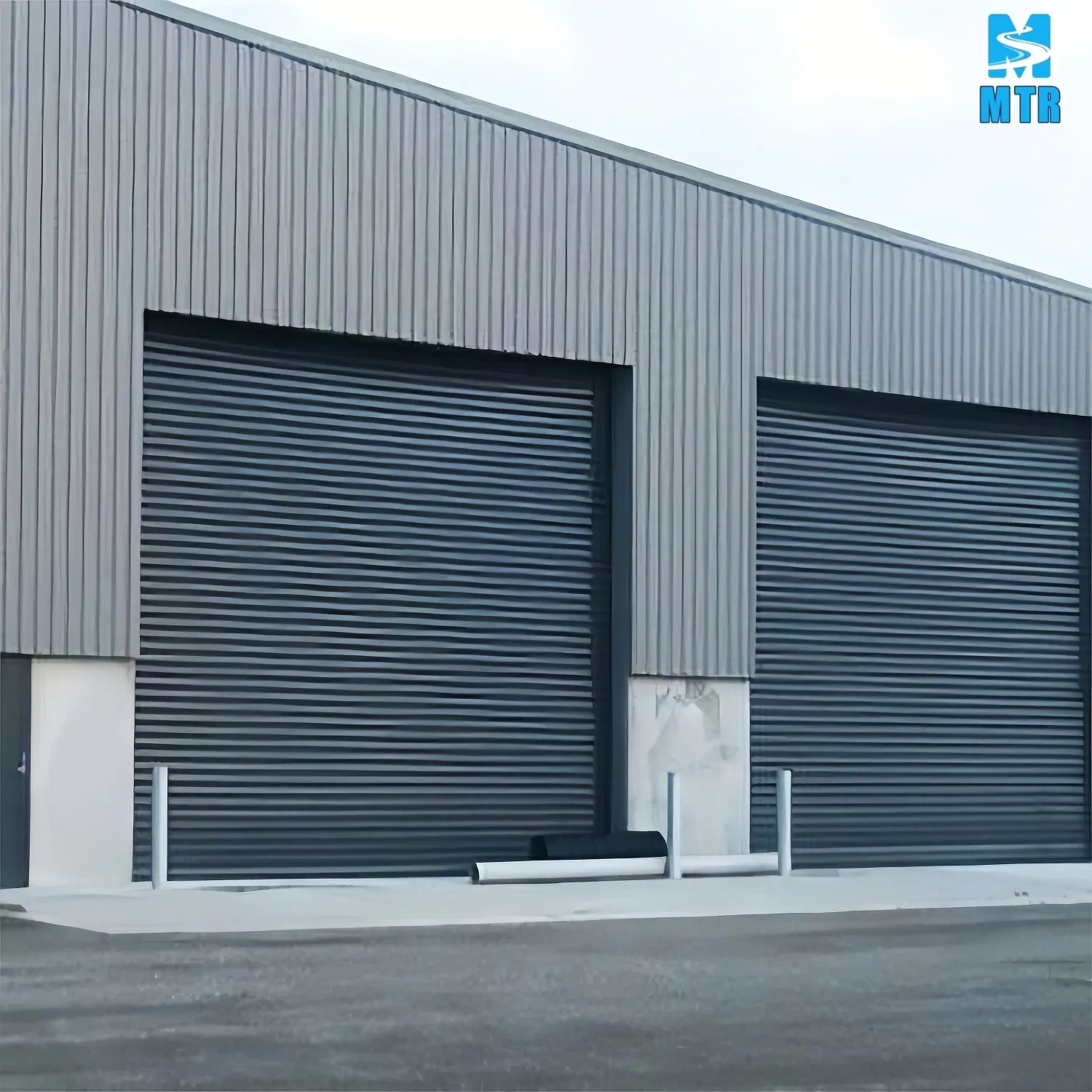 Auto-0perated Wear-Resistant Garage Rolling Door Shutter Door Custom Size