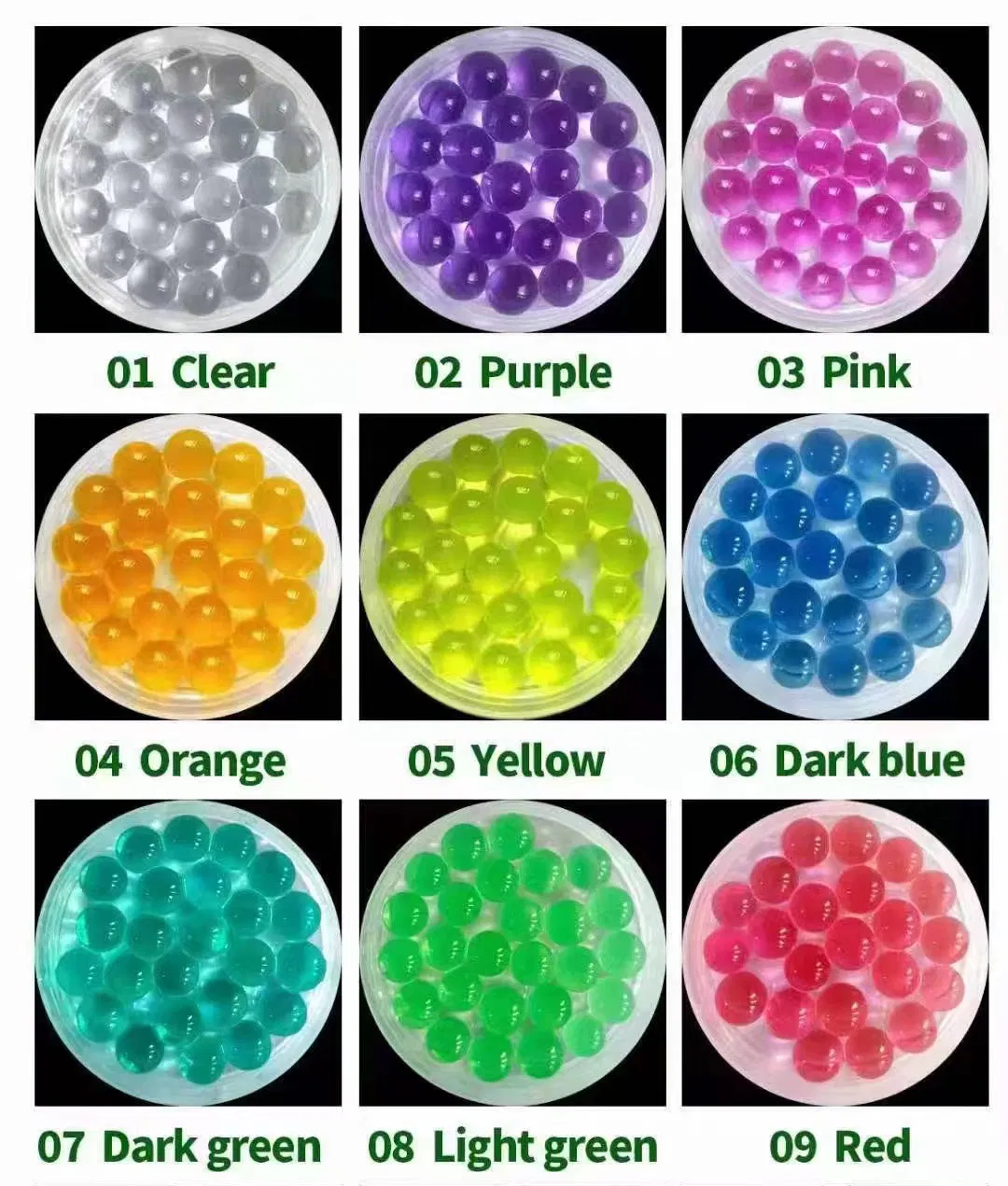 Colourful Crystal Clay