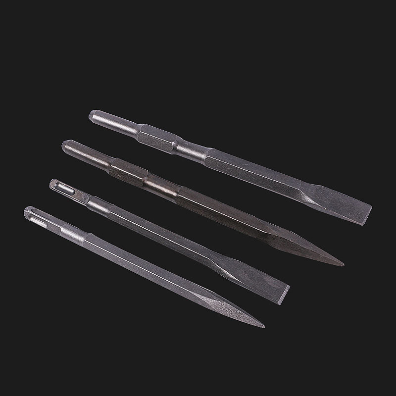 Wholesale Square Shank Four Pit Pointed Flat Round Shank Electric Hammer Chisel