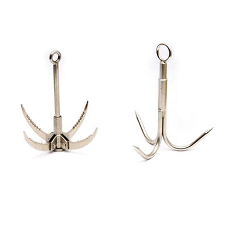 Stainless Steel Fishing Claw Climbing Claw Grappling Hook Magnet Fishing Accessory