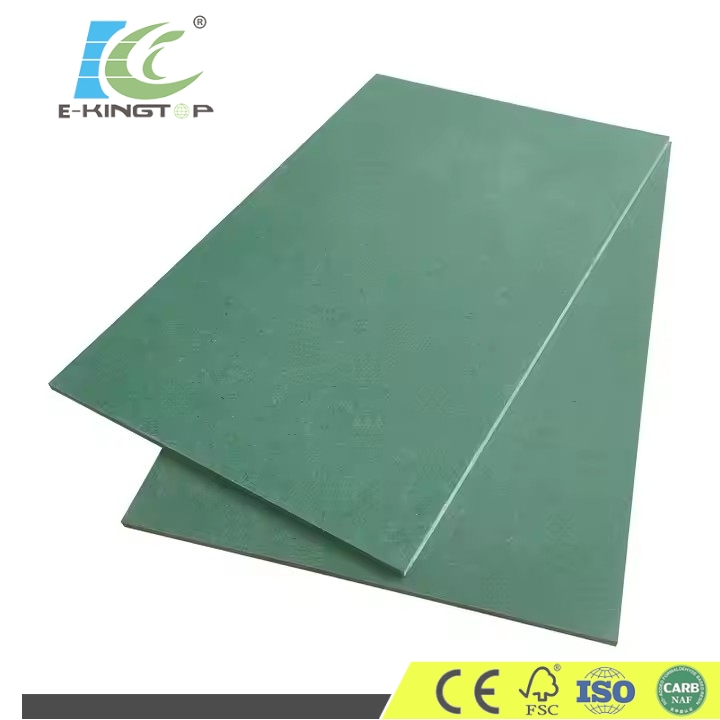 Green MDF Waterproof Moisture Proof MDF HDF with Laminated Melamine Sheets