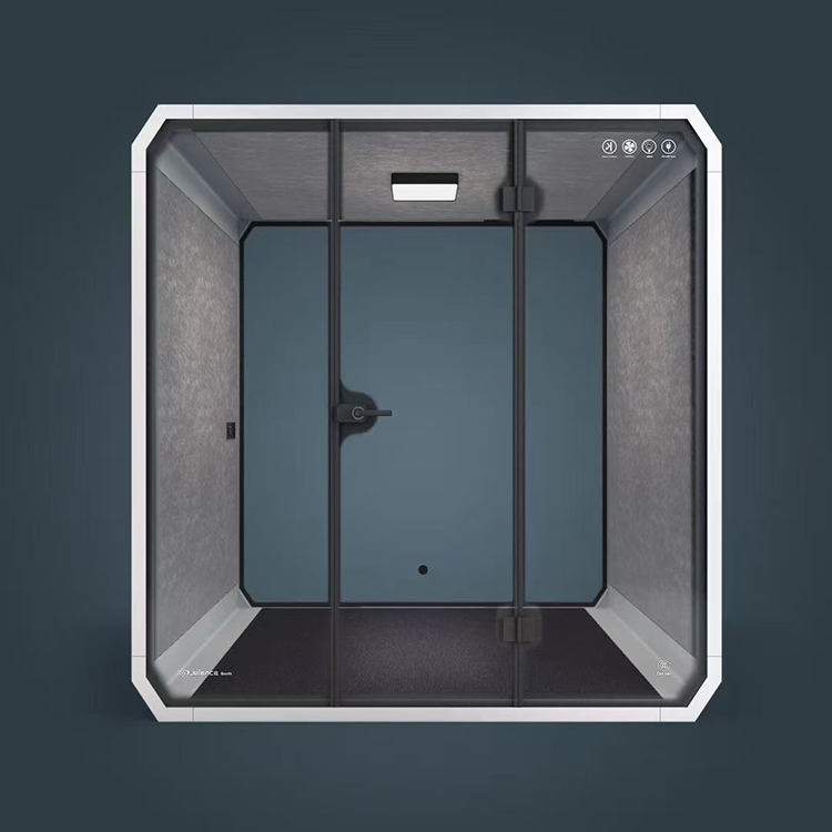 Modern Design Soundproof Double Office Meeting Booth Privacy Meeting Pod