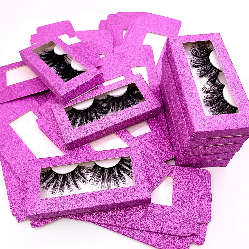 Hot Sell Colorful Package Faux Mink Volume Lashes