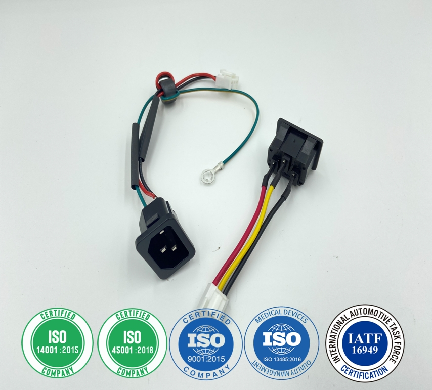 AC Power Socket Wire Harness Manufacturing & Supply