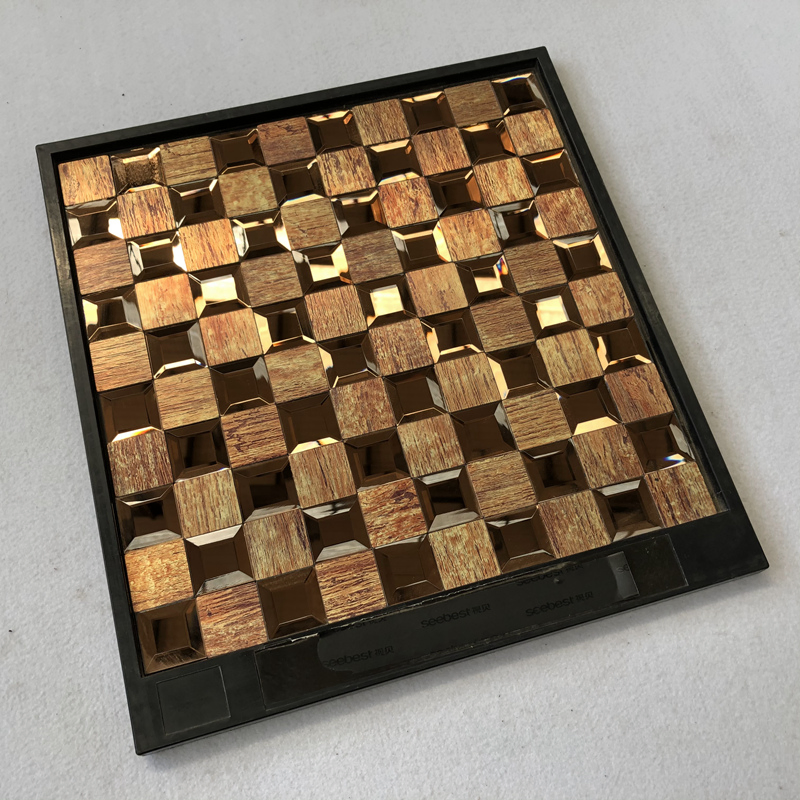 Глазурованная мозаика для бассейна, микс цветов