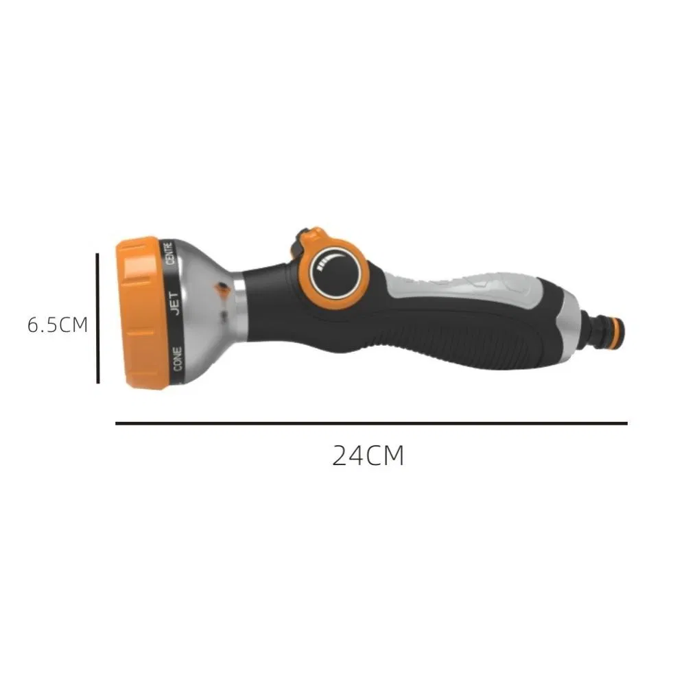 Water Nozzle Water Head Hose Sprayer Pressure Washer Garden Hose Watering Spray Nozzle Lawn Car Washing Sprinkler Wbb21173