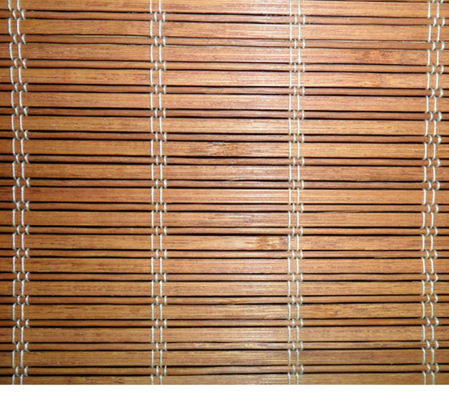 Chinese Cordless Bamboo Roman Rolling Blinds Window Roller Curtains