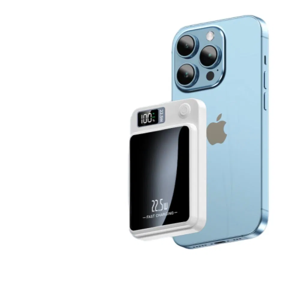 New Magnetic Wireless Ultra-Thin Bidirectional Super Fast Charging Mobile Power Bank