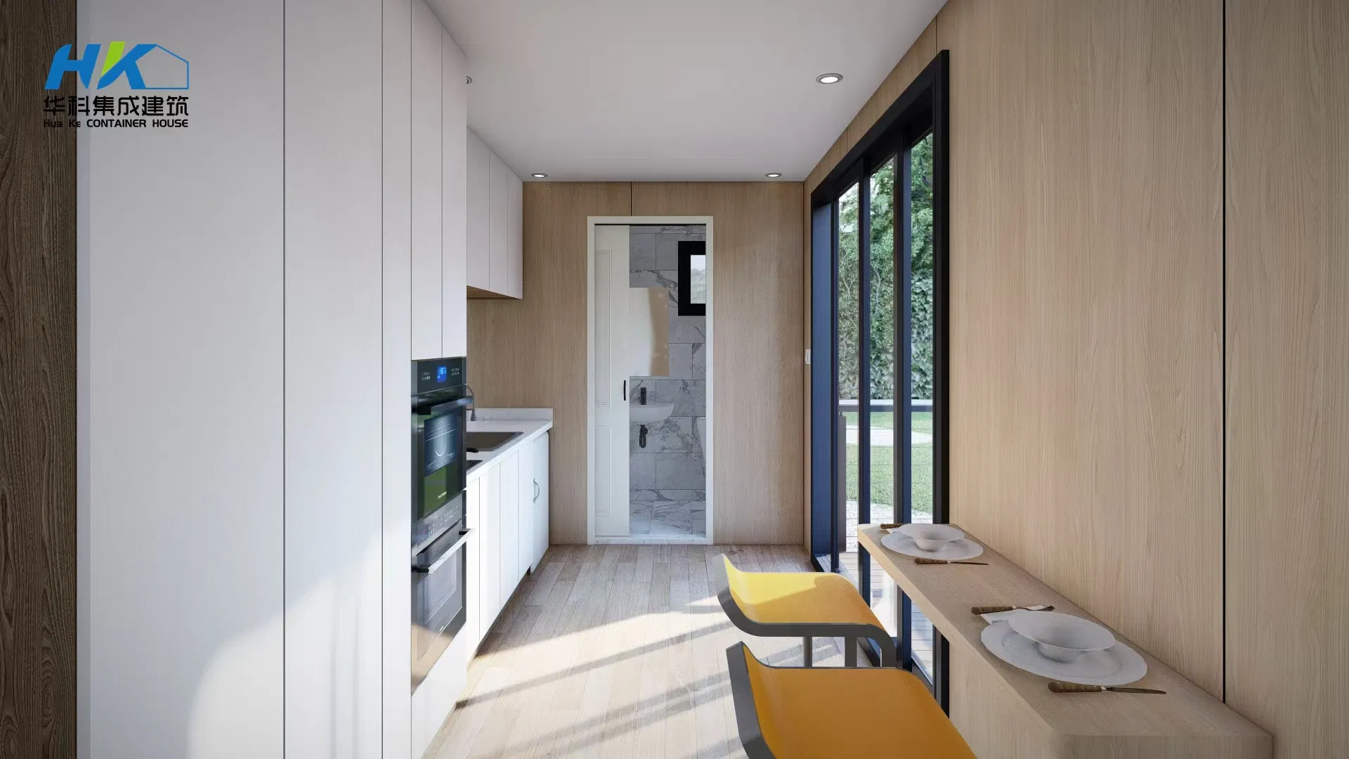 20FT Mini Small Micro-Modular Homes Mobile Steel Modular Prefab Prefabricated Tiny House Home