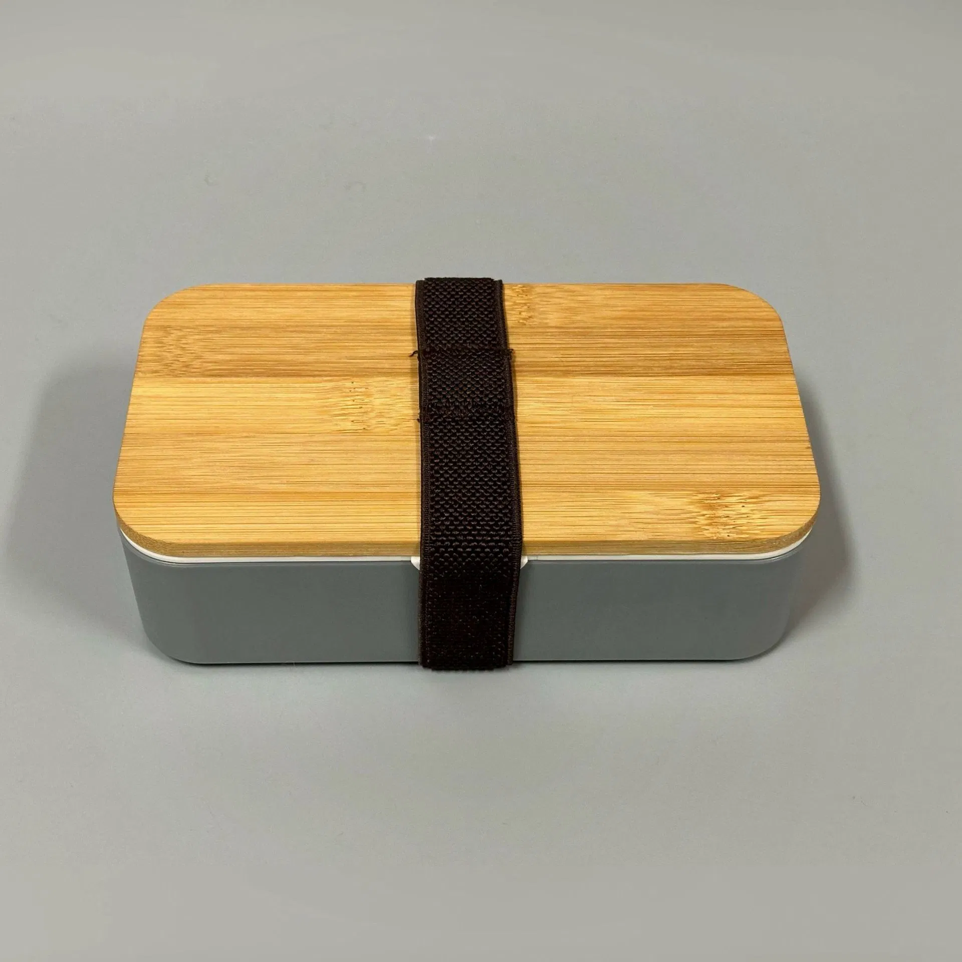 600ml Eco-Friendly Wholesale Bamboo Bento Plastic Lunch Box for Kids and Adults