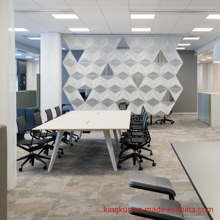 Trend 3D Cone Wallpaper Ceilingboard Fiber Material Acoustic Panel