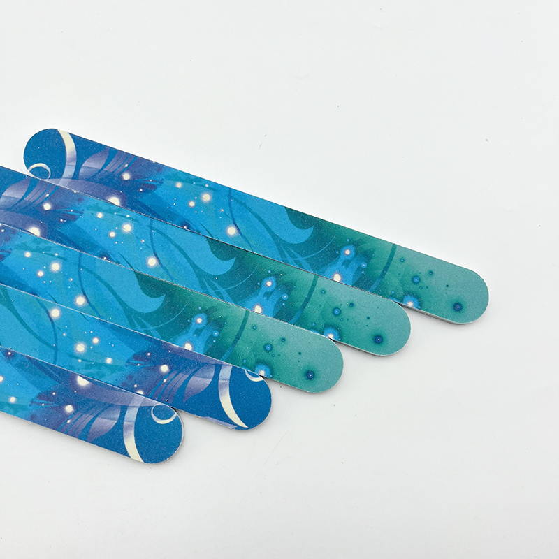 Double Sided Printed EVA Nail File Manicure Accessories Manicure Nail File