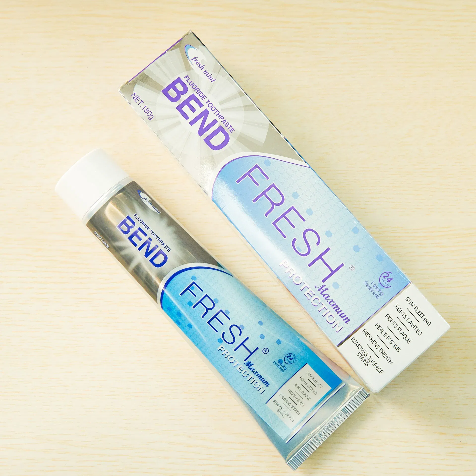All-Natural Toothpaste with Saso Certification and Custom Branding Options