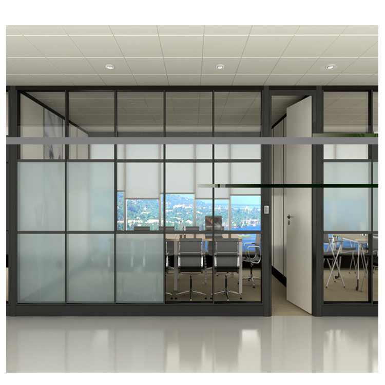 Office Partition with Single or Double Glasses