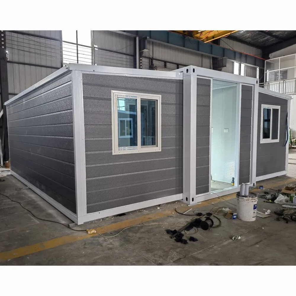 Durable Structure Double-Wing Luxury Expandable Modular Container Tiny Home for Photography Studios