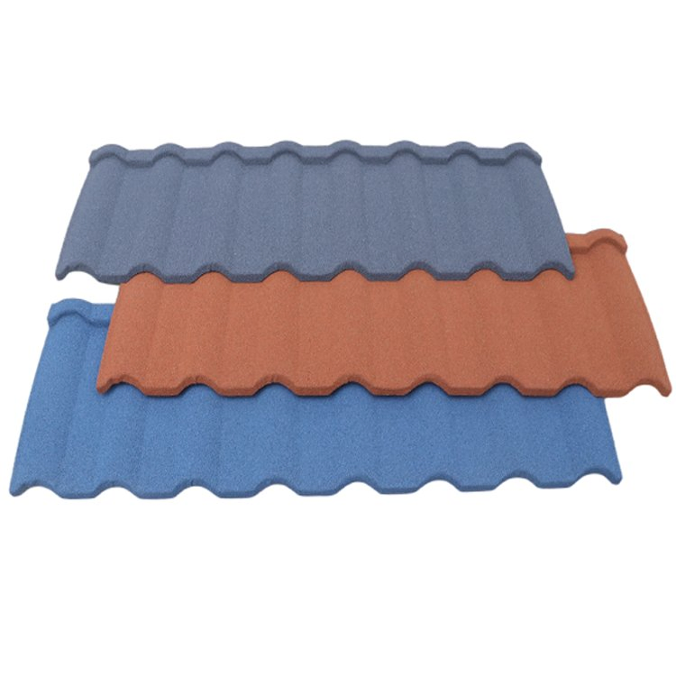 High Quality Durable Waterproof Stone Coated Metal Roofing Tile