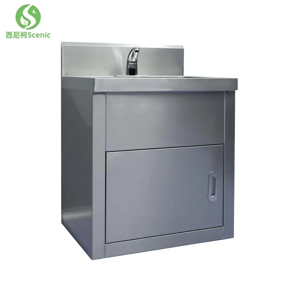 Elegant Hospital Foot-Operated Handwashing Sink for Multiple Users