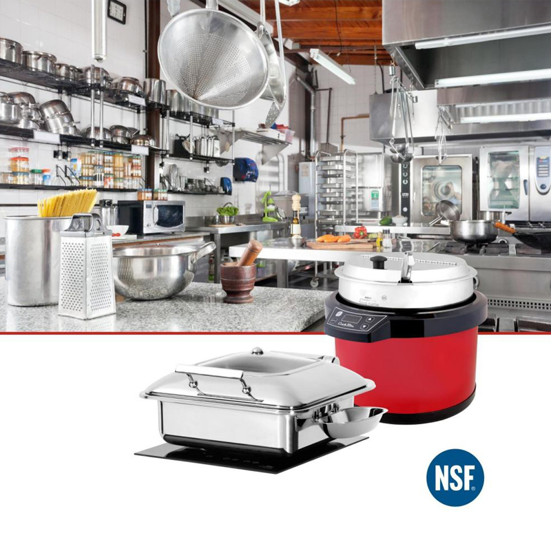 Quality Certification Circular Perspective Alcohol Bracket Hotel Buffet Stove