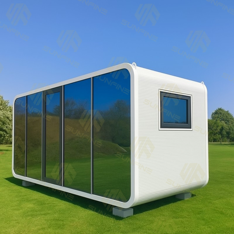 Luxury Apple Cabin Container Office Apple Cabin