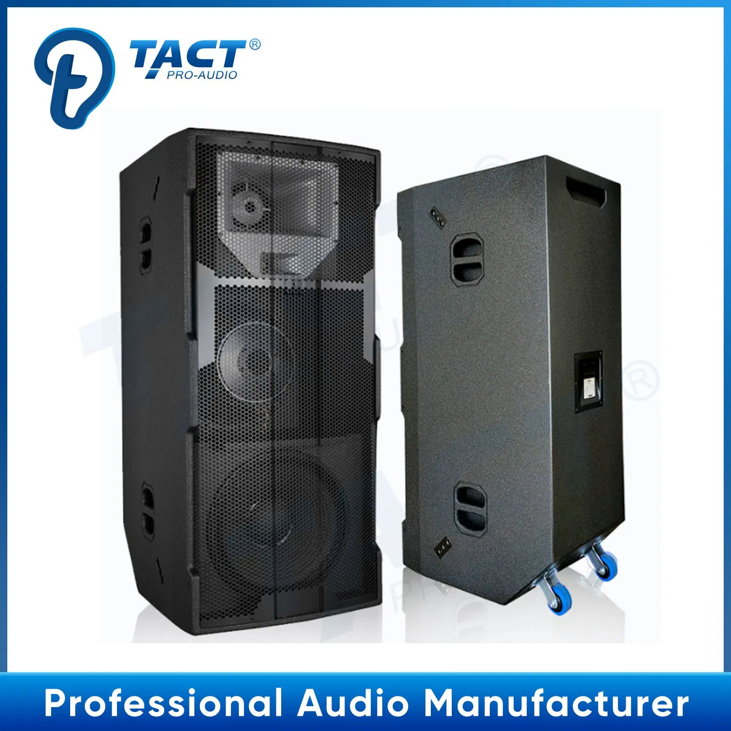 Waterproof Dual 15 Inch PRO Audio 3 Way Sound Speaker System