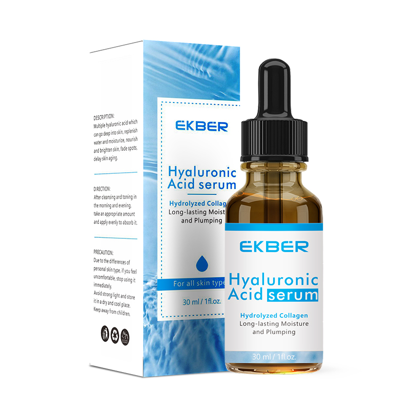 Vegan Organic Deep Moisturizing Anti Aging Skin Care Vitamin C Retinol Hyaluronic Acid Face Serum