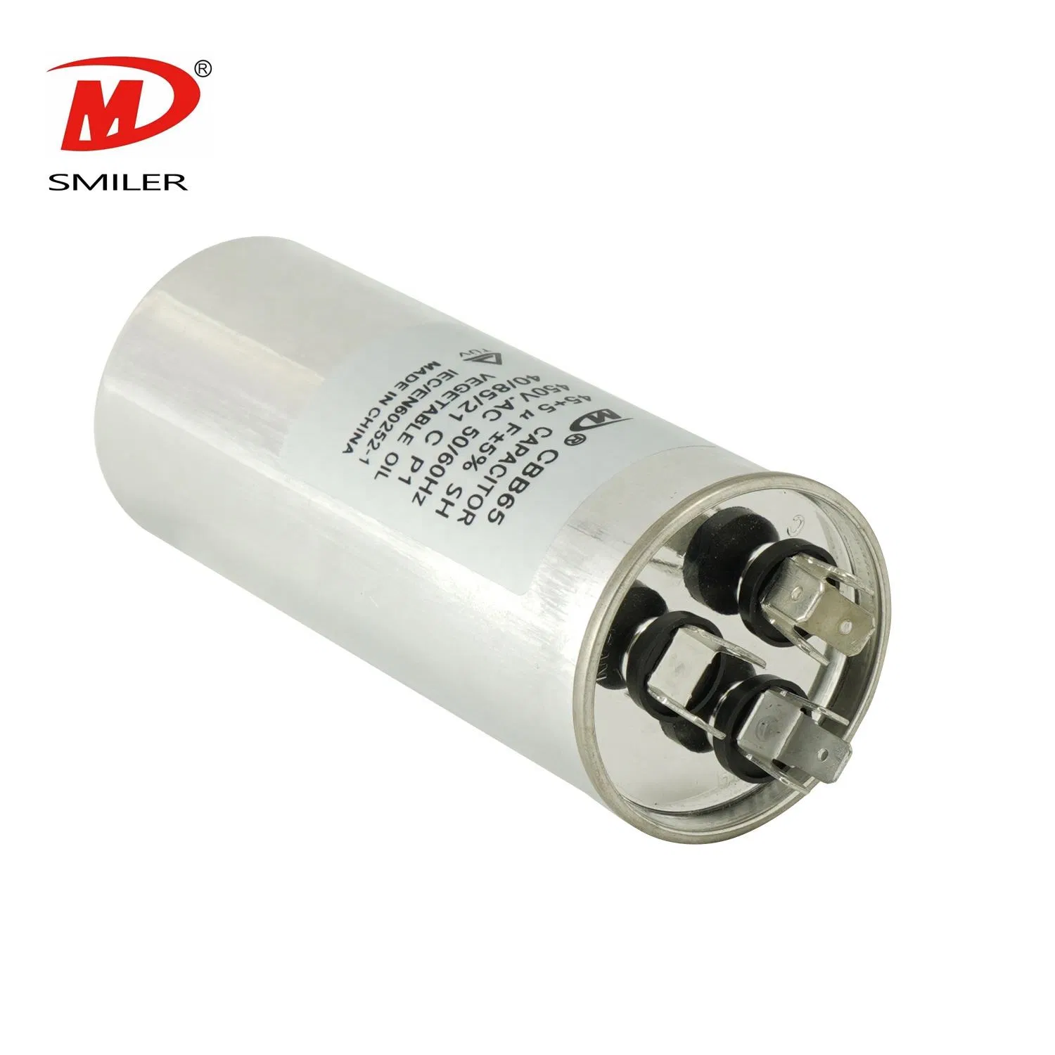 Capacitors AC Motor Run Capacitor Starting Capacitor Air Conditioner Parts Cbb65 50 Microfarad 60 Microfarad