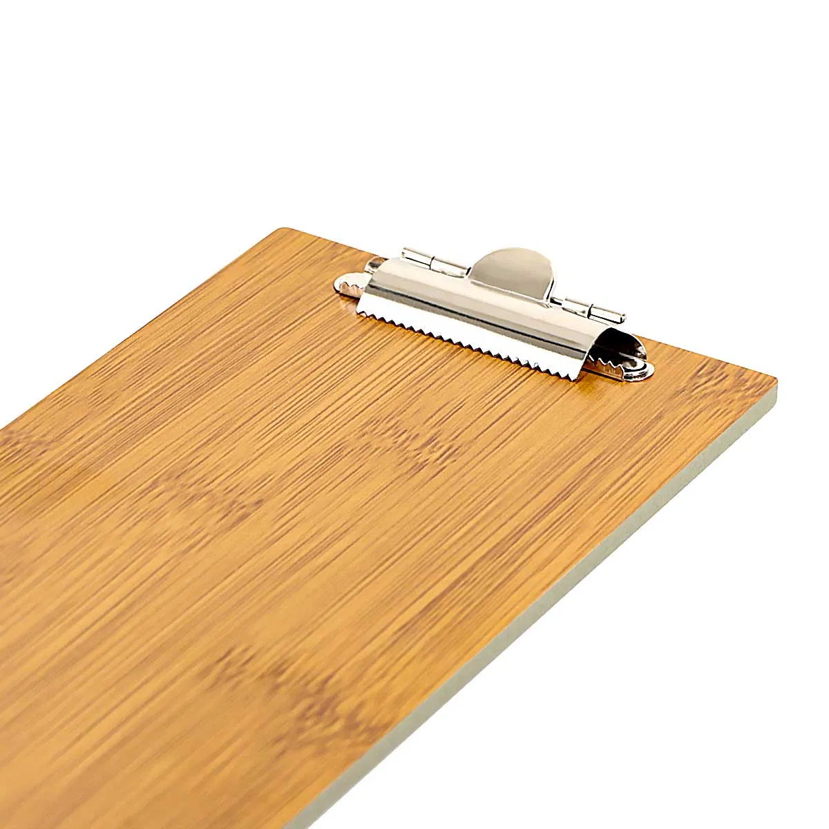 Restaurant Menu Solid Wooden Menu Holder Board with Metal Clip for Ordering
