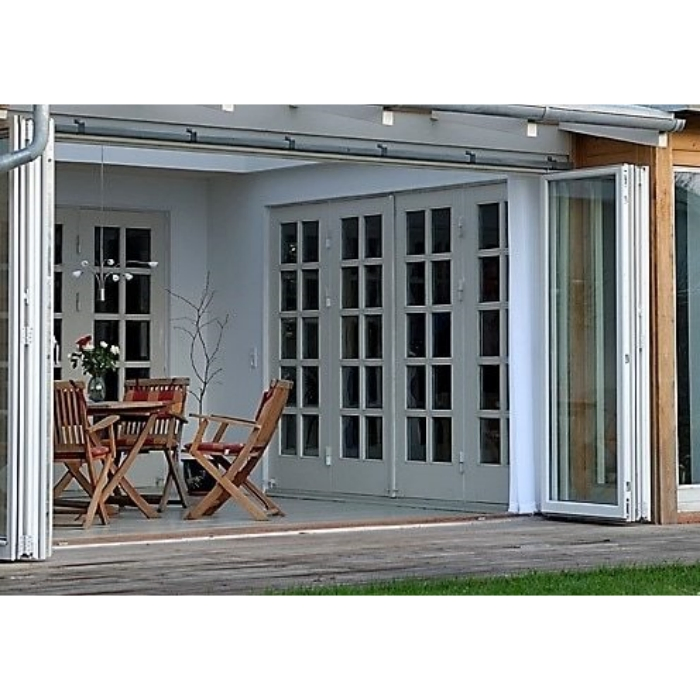 Cbmmart Bifold Doors Aluminium Cheap Folding Glass Patio Doors