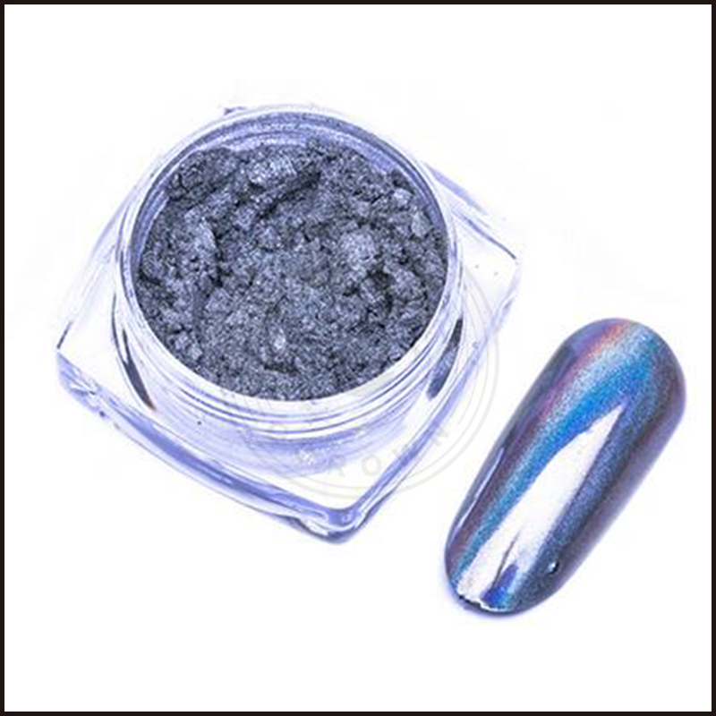 Shiny Laser Rainbow Holographic Mirror Holo Chrome Pigment