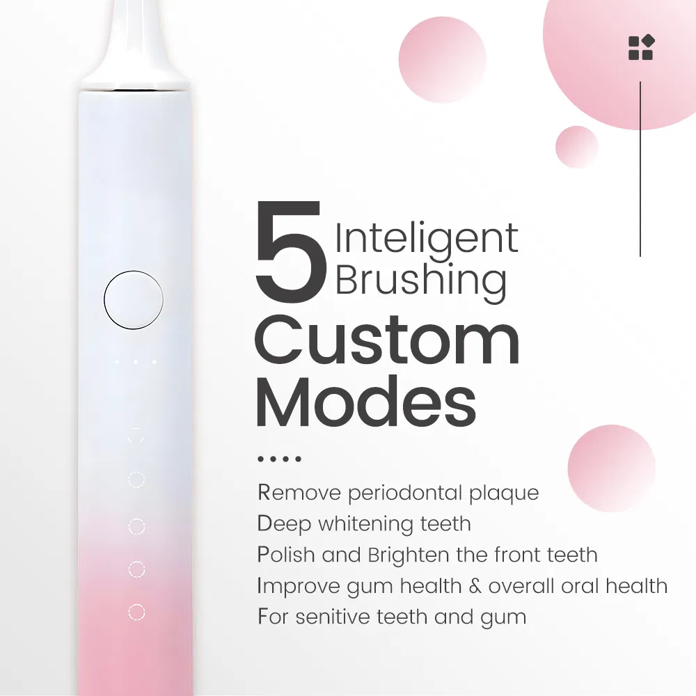 China Factory Wholesale Personalized Travel Portable Smart Waterproof Freshday Sonic Electric Toothbrush