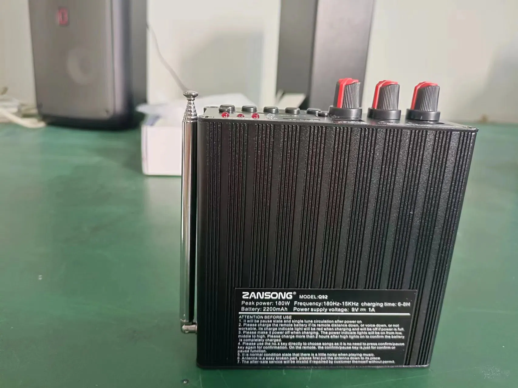 Портативная колонка Q92 с Bluetooth и функцией записи птиц