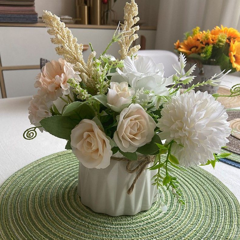 Wedding Table Mats Round Place Mats Navy Blue Hand Woven Round Placemats Rodada for Dining Table