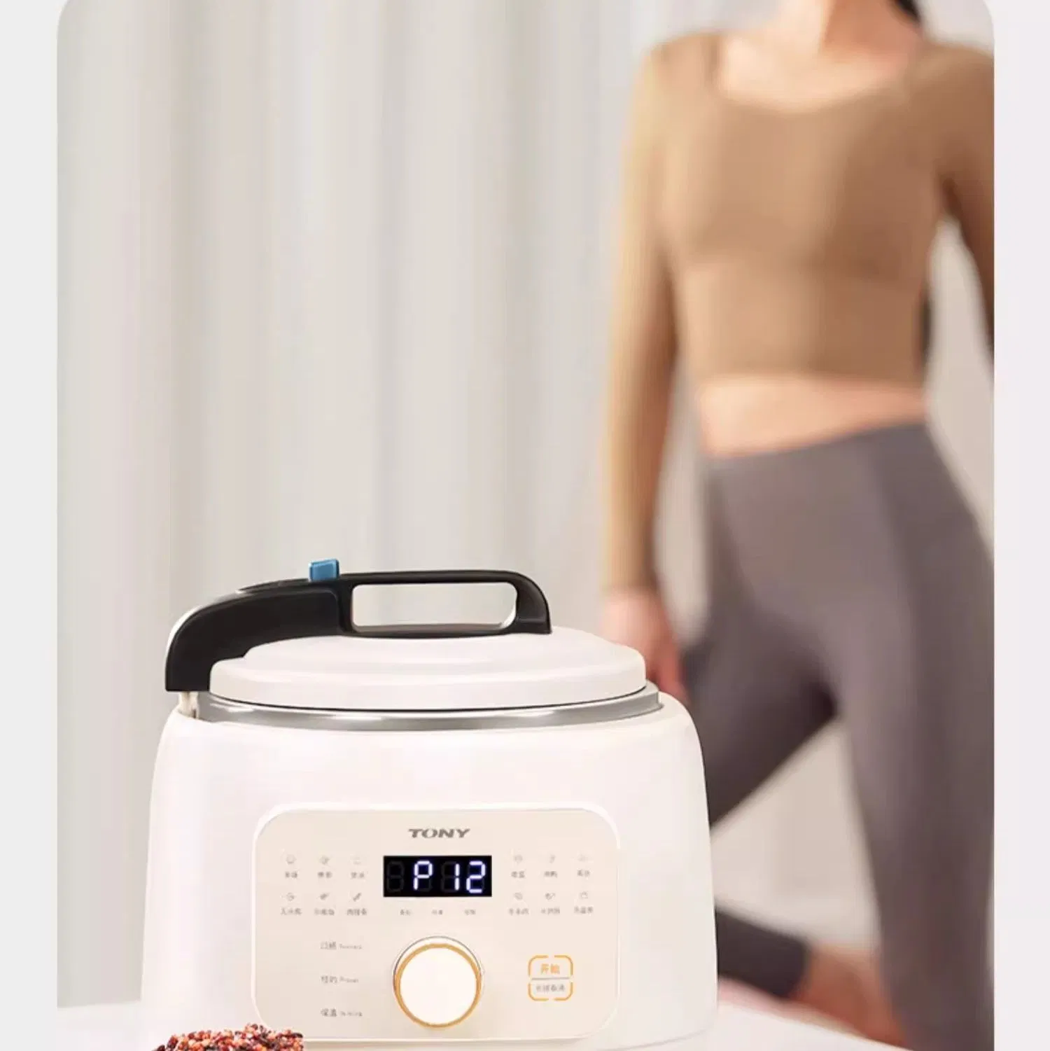 Smart Low Gi Electric Rice Cooker with Pressure Cooking Features