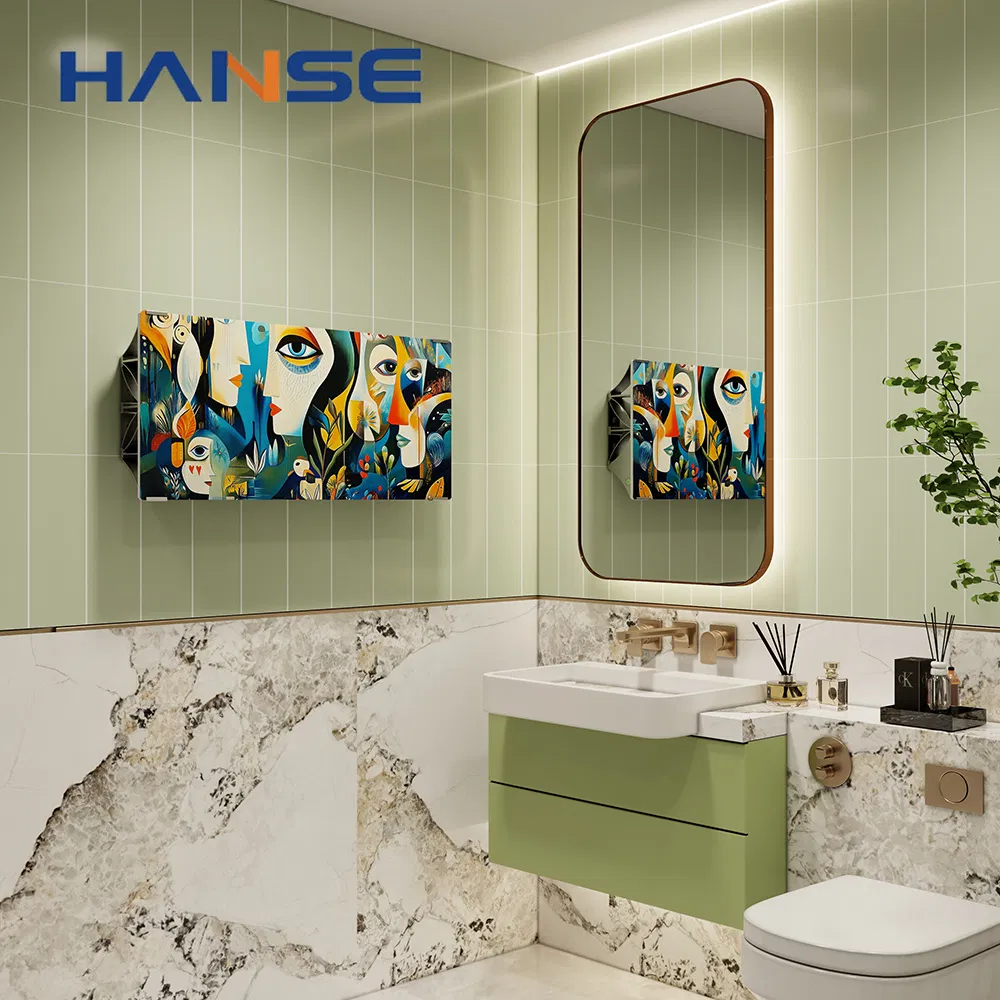 New Design Bathroom Accessories Rack Shelving Towel Rack Hotel Graphene Electric Heated Towel Rack