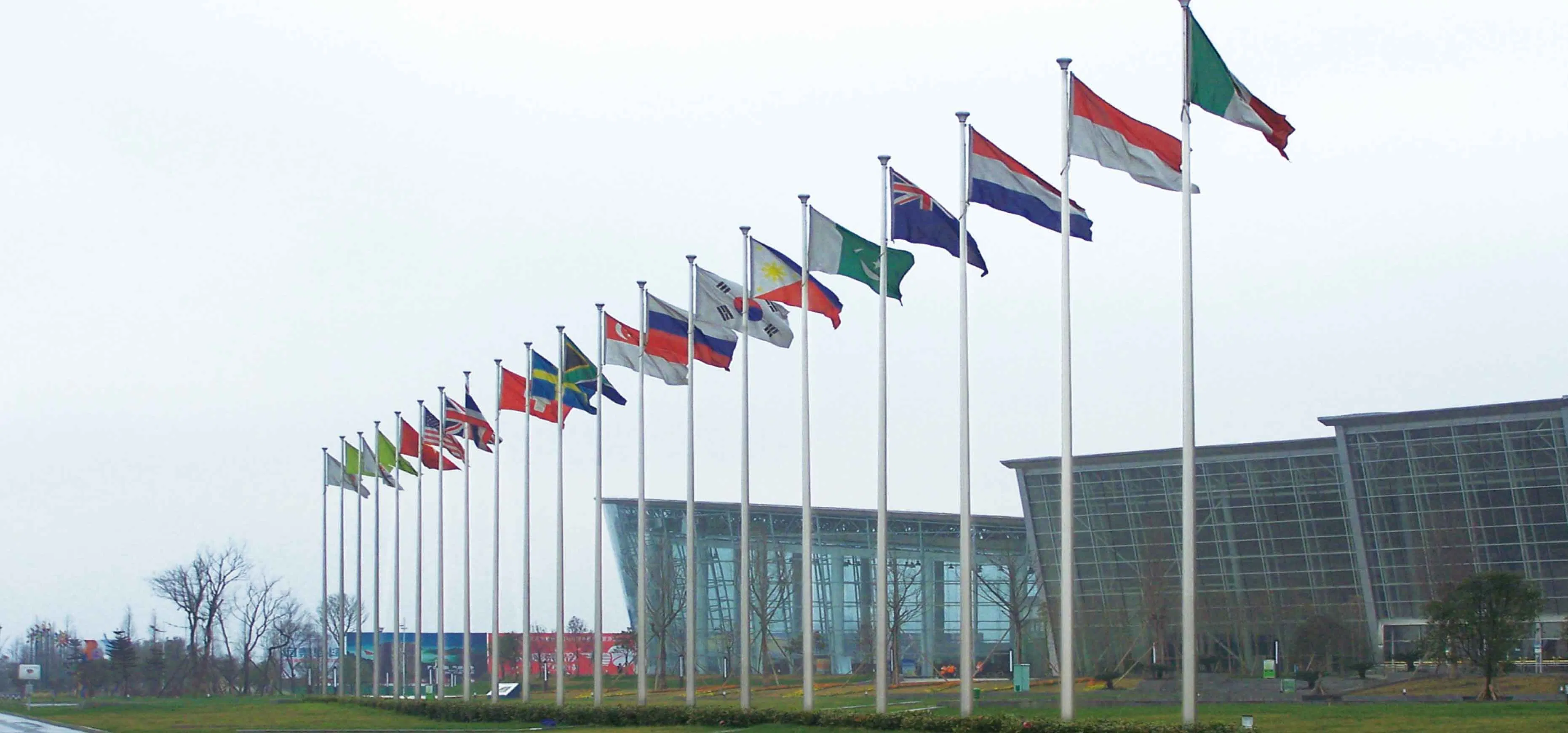 Aluminum Alloy Flag Mast Trademark Nantian Outdoor Pole