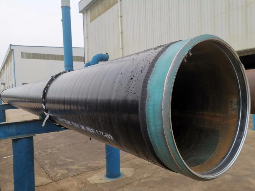 Large Diameter Black Spiral Welded Carbon Steel Pipe