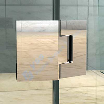 Premium Chrome Glass to Glass Hinge for Frameless Design