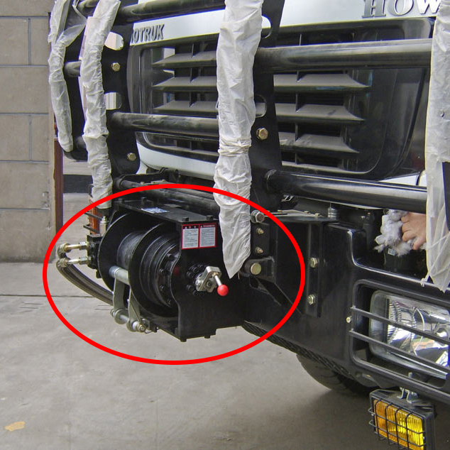 98kn 10 Ton Hydraulic Winch Unit for Tractor