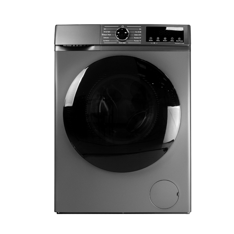 High-Efficiency 10kg Smart Inverter Stainless Steel Front Loader Automatic Washing Machine