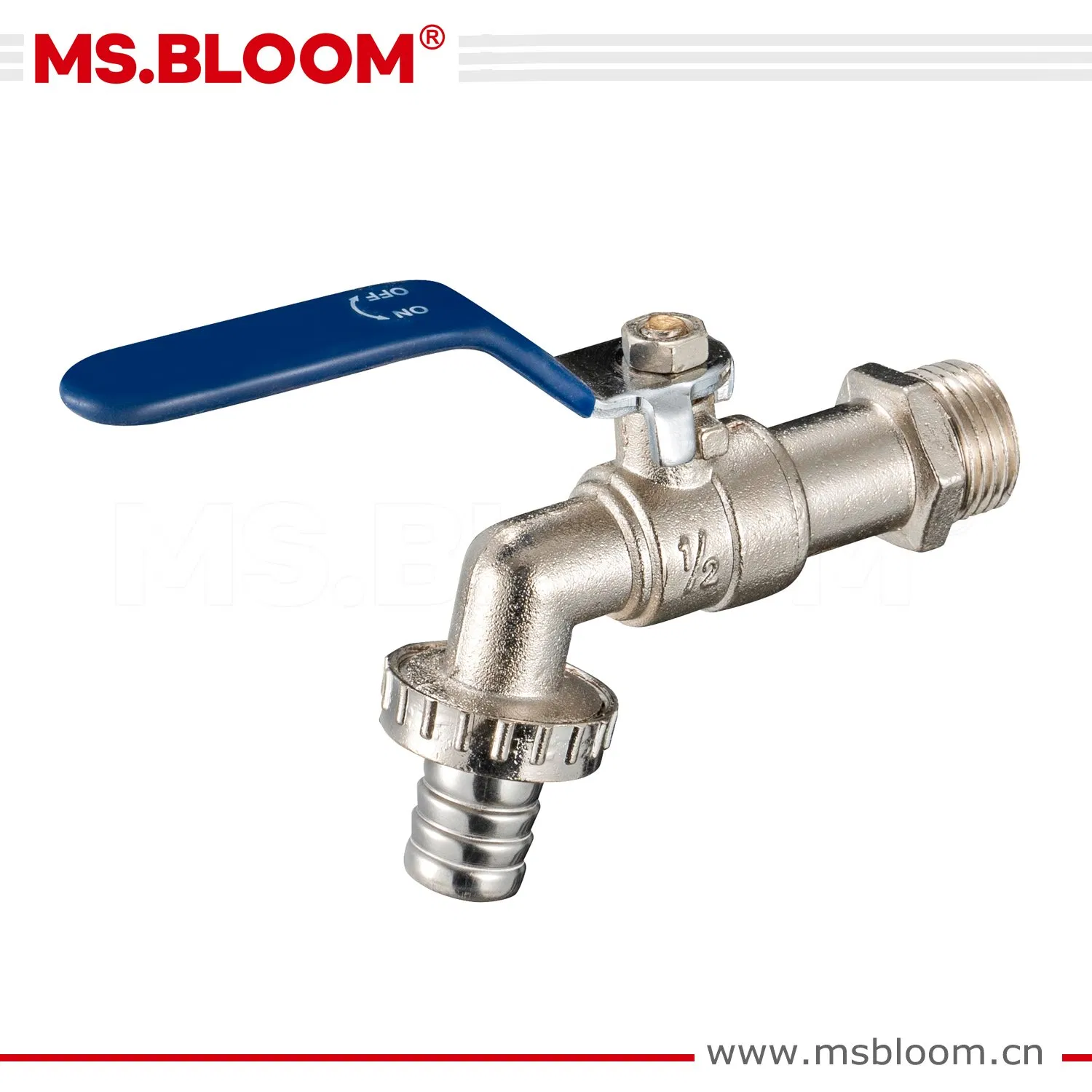 Смеситель для биде с никелированным рычагом