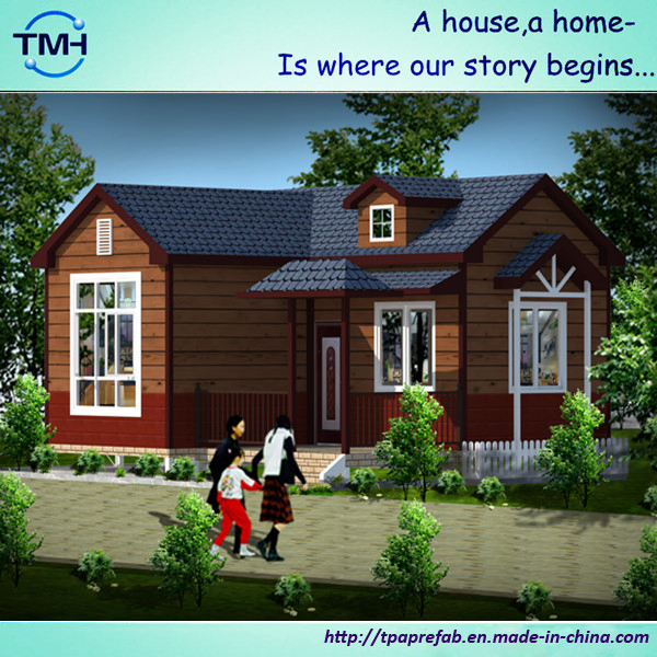 Prefabricated Luxury Tiny Building Customized Modern Design Light Steel Villa House with Garage