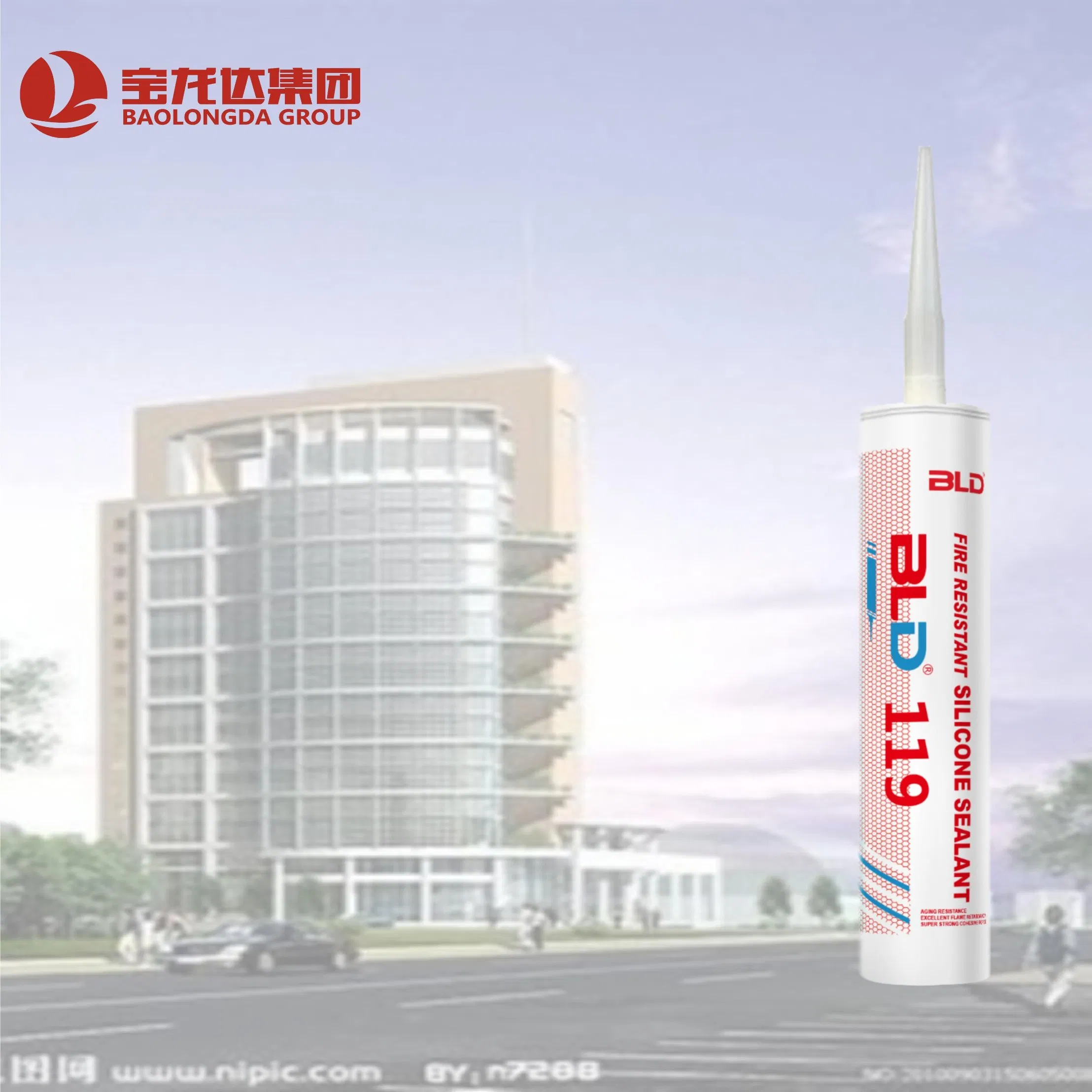 Silicone-Based Fireproof Sealant with Low Odor