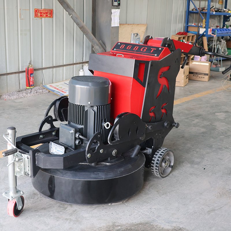 Variable Frequency Automatic Concrete Polisher Terrazzo Surface Grinder Polishing Planetary Epoxy Floor Grinding Machine with Vacuum